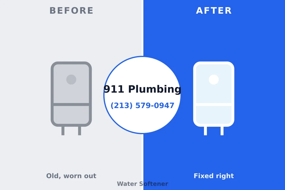 Before and after: plumbing company Galena, IN
